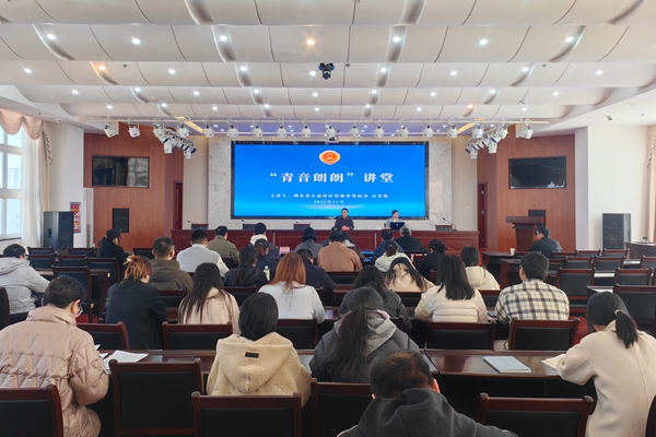 聚焦典型案例 助力高质效办案 蔡甸区检察院举办“青音朗朗”讲堂